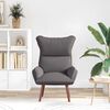 vidaXL Armchair Grey 69 x 74 x 93 cm Artificial Leather
