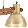 vidaXL Industrial Hanging Lamp 25 W Brass 109 cm E27
