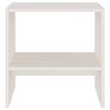 vidaXL Bedside Cabinets 2 pcs White 40x30.5x40 cm Solid Pinewood