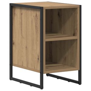 vidaXL Bedside Table Artisian Oak 39.5 x 30 x 50 cm Engineered Wood