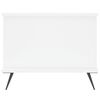 vidaXL Coffee Table White 90x50x40 cm Engineered Wood