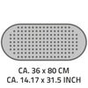 RIDDER Non-Slip Bath Mat Action Grey