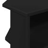 vidaXL Corner TV Cabinet Black 102x40.5x45cm Engineered Wood