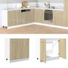 vidaXL Bottom Cabinet Lyon Sonoma Oak 80x46x81.5 cm Engineered Wood