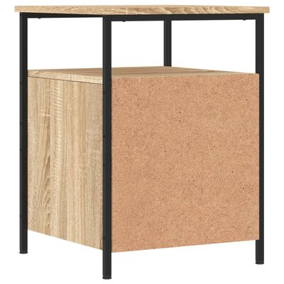 vidaXL Bedside Cabinets 2 pcs Sonoma Oak 44x45x60 cm Engineered Wood