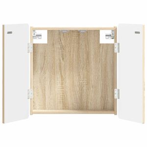 vidaXL Dartboard Cabinet ZWOLLE Sonoma Oak 52.5 x 10.5 x 57.5 cm