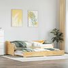 vidaXL Daybed with Trundle without Mattress IRUN 90x200 cm