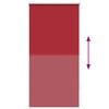 vidaXL Roller Blind Blackout 60 x 120 cm Red