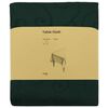 vidaXL Table Cloth 5 pcs Rectangular Dark Green 110 x 140 cm