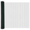 vidaXL Hexagon Fence 1.4 x 10 m PVC Green