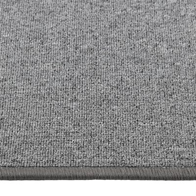 vidaXL Carpet Runner Dark Grey 50x150 cm