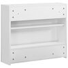 vidaXL Bathroom Mirror Cabinet White 80x15x60 cm MDF