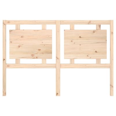 vidaXL Bed Headboard 145.5x4x100 cm Solid Pine Wood
