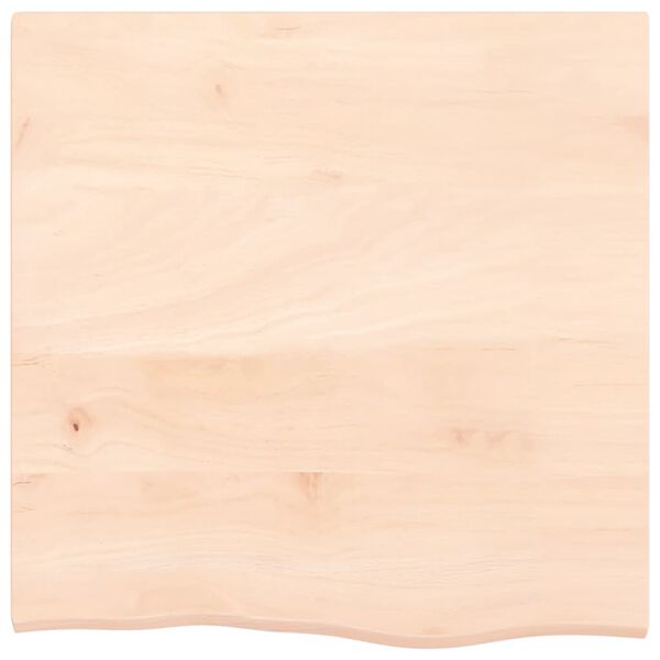 vidaXL Bathroom Countertop 60x60x2 cm Untreated Solid Wood