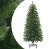 vidaXL Artificial Christmas Tree 150 cm PVC, PE and steel Green
