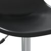 vidaXL Swivel Dining Chair Black PP