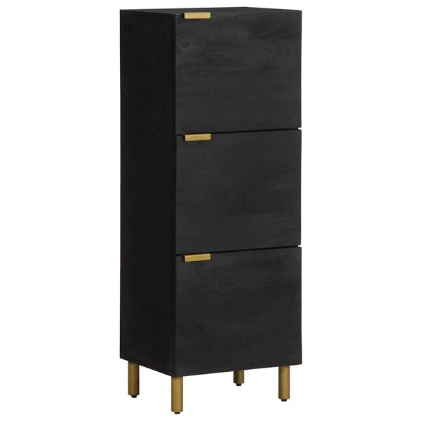 vidaXL Highboard Black 40x33x110 cm Engineered Wood