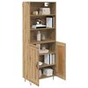 vidaXL Highboard 2 pcs Artisan Oak Engineered Wood