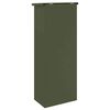 vidaXL Parcel Drop Box Olive green 44.5 x 29 x 110.5 cm Steel