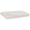vidaXL Weighted Blanket White 200 x 200 cm 13 kg 100% Cotton 205T