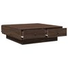 vidaXL Coffee Table Brown oak 90x90x28 cm Engineered Wood