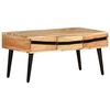 vidaXL Coffee Table 88x50x42 cm Solid Acacia Wood