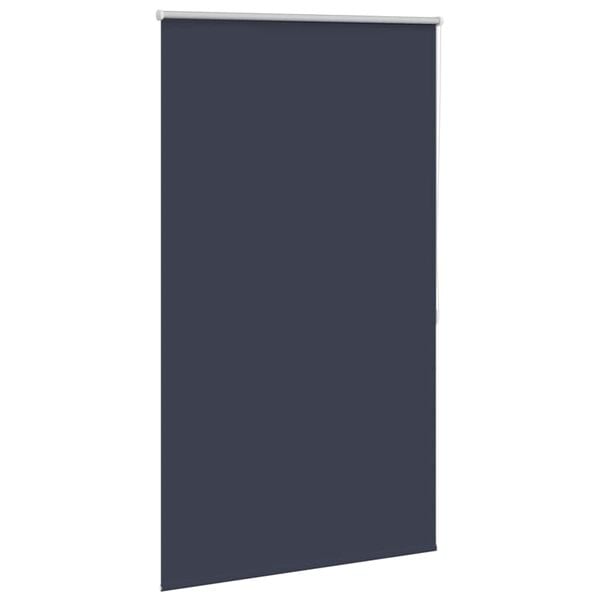 vidaXL Roller blind blackout 124.4x175 cm Fabric Width 120 cm marine