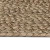 vidaXL Area Rugs Oval Grey 122 x 183 cm Jute