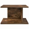 vidaXL Bedside Table Smoked Oak 40 x 30 x 25 cm Engineered Wood