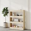 vidaXL Book Cabinet/Room Divider Sonoma Oak 80x30x103 cm Engineered wood
