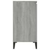 vidaXL Sideboard Grey Sonoma 102x35x70 cm Engineered Wood