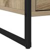 vidaXL Bedside Table Sonoma 50 x 39.5 x 50 cm Engineered Wood