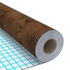 vidaXL Self-adhesive Door Films 4 pcs Dark Oak 210x90 cm PVC