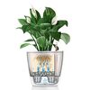 LECHUZA Planter CLASSICO LS 43 ALL-IN-ONE High-Gloss White 16080