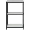 vidaXL Kitchen Storage with Shelf Silver 60 x 50 x 92 cm Steel