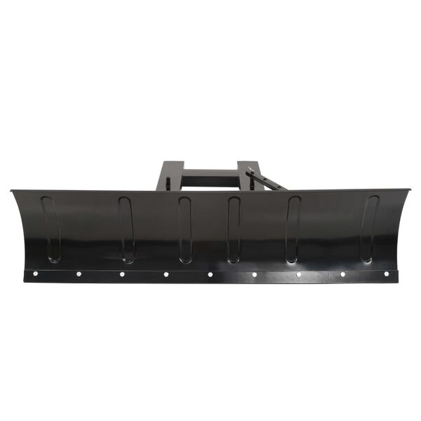 vidaXL Snow Plough for Forklift 150x38 cm Black