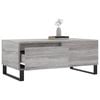 vidaXL Coffee Table Grey Sonoma 90x50x36.5 cm Engineered Wood