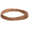 vidaXL Leather Cord Brown &Oslash;1 mm x 50 m Leather
