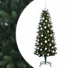 vidaXL Artificial Christmas Tree with Bauble 120 cm 150 LEDs