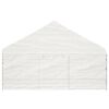 vidaXL Gazebo with Roof White 13.38x5.88x3.75 m Polyethylene