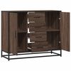 vidaXL Sideboard Brown Oak 92x35x76 cm Engineered Wood