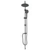 vidaXL Shower System Manual Black 45 x 20 x 96 cm Brass,Sus201 and ABS
