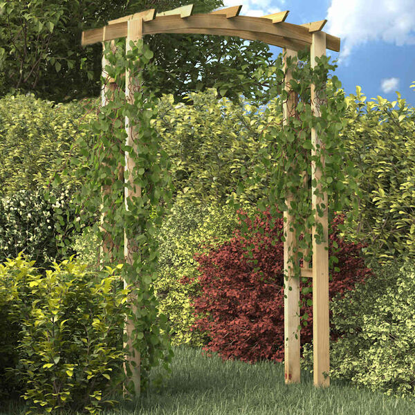 vidaXL Trellis Arch 150x60x210 cm Wood