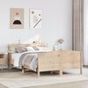 vidaXL Bed Frame without Mattress 160x200 cm Solid Wood Pine
