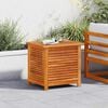 vidaXL Garden Storage Box with Louver 60x50x56 cm Solid Wood Acacia