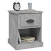 vidaXL Bedside Cabinets 2 pcs Concrete Grey 39x39x47.5 cm Engineered Wood
