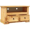 vidaXL TV Cabinet Mexican Pine Corona Range 91x43x56 cm