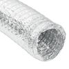 vidaXL Ventilation Duct Aluminium 6 m &Oslash;12.5 cm