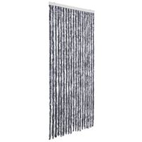 vidaXL Insect Curtain Silver 56x185 cm Chenille