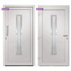 vidaXL Front Door White 88x200 cm